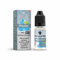 Diamond Mist Nic SALT 'Menthol' Flavour 10ml E-Liquid - 10mg & 20mg